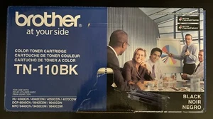 Original Neu im Karton Brother TN-110BK schwarze Tonerkassette mit hoher Kapazität - Bild 1 von 3
