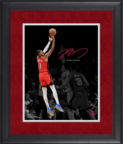 Jabari Smith Jr. Houston Rockets Framed 11" x 14" Spotlight Cover
