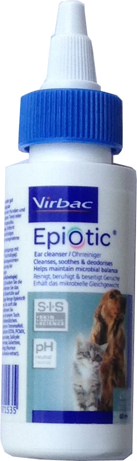 Epi-Otic Ohrreiniger f. Hunde Katzen 60 ml (190,00€/1l)