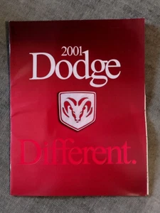 NOS 2001 Dodge R/T Dealer Sales Brochure 01 NASCAR Neon Caravan Durango Intrepid - Bild 1 von 3
