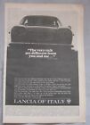 1964 Lancia Flavia Sport Zagato publicité originale