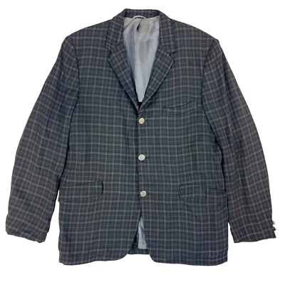 Chaqueta corta vintage de gabardina a cuadros púrpura Sears de los años 50 Rockabilly Swing 40 Foto 1 de 4