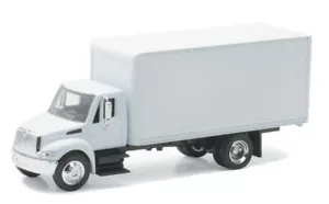 8 Inch - International 4200 Box Delivery Truck 1/43 Scale Diecast Metal Model - Picture 1 of 4