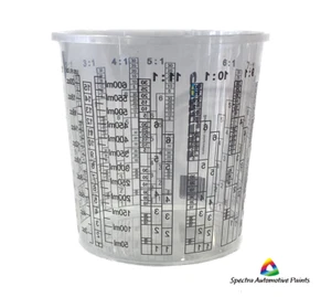 650ml Paint Mixing Cups with Measurements, Calibrated Mixing Cups QTY: 25 - Picture 1 of 4