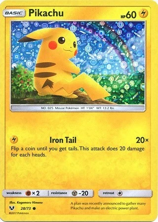 Pikachu 028/073 Miscellaneous Cards & Products
