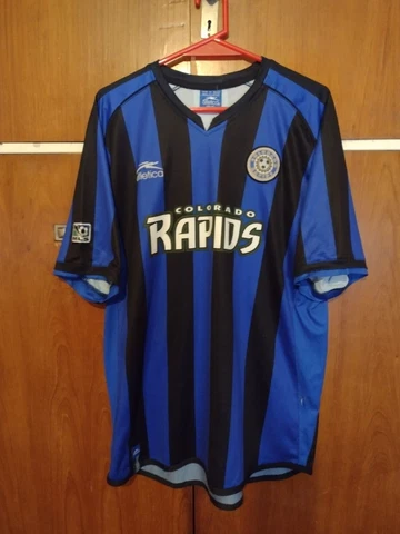 MLS Colorado Rapids Atletica 2003 Pablo Mastroeni Soccer Jersey Match Worn Cover