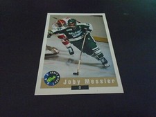 1992-1993 CLASSIC  DRAFT PICKS  JOBY MESSIER # 72 UNIVERSITY MICHIGAN CCHA