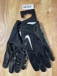 Nike Vapor Jet 7.0 Black/White Receiver/Back Football Gloves Size Adult XL - Picture 1 of 3