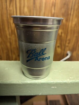 Ball Arena Colorado Avalanche/Mammoth, Denver Nuggets Reusable Aluminum Cup - Image 1 of 4
