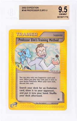 2002 Pokemon Expedition Professor Elm's #148 BGS 9.5 - Image 1 of 2