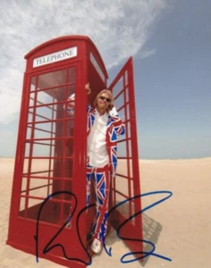 FOTO FIRMADA RICHARD BRANSON AUTÓGRAFO 8x10 - VIRGEN GALÁCTICA CEO VSS UNIDAD - Imagen 1 de 1
