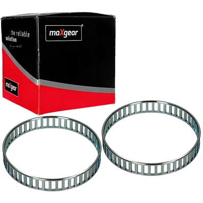 2x MAXGEAR ABS-Ring Hinten für BMW 1-8 X3 GALAXY ALHAMBRA SHARAN VW SEAT FORD - Bild 1 von 2