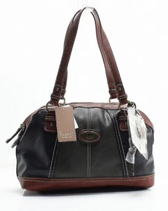 Bolso Cartera Grande B.O.C Negro/Carbón/Chocolate Coshocton Power Bank $88 - Imagen 1 de 11