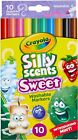 Crayola 58-5071 Silly Scents Fine Line Washable Markers, Single, Multi-Colour, 1