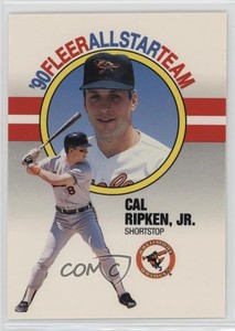 1990 Fleer All-Star Team Cal Ripken Jr #8 HOF