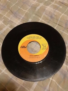 GLEN CAMPBELL 45 Vinyl Record ---- - Picture 1 of 4