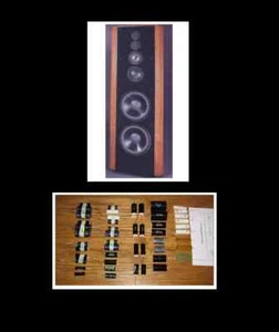 Infinity Kappa 9 - crossover restore upgrade kit - capacitors resistors (PAIR) - Picture 1 of 1