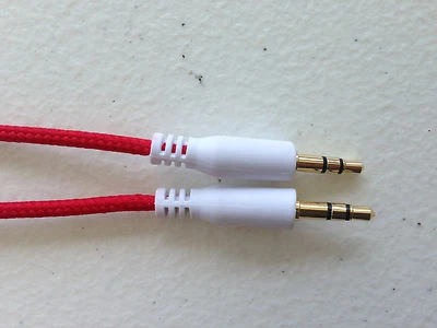 3.5mm male stereo audio aux auxiliary cable for iPod mp3 car iPhone 4s 5c 6 plus - Image 1 of 4