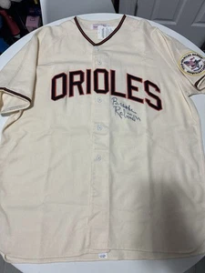 1964 Mitchell & Ness Baltimore Orioles Autographed Brooks Robinson Jersey Sz 2XL - Picture 1 of 17