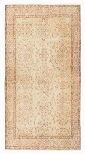 Traditional Vintage Hand-Knotted Carpet 3'5" x 6'7" Wool Area Rug - Picture 1 of 9