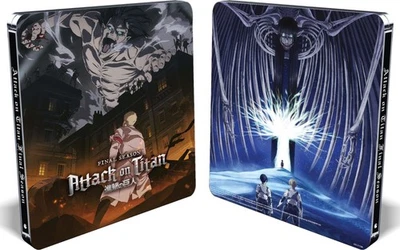 Steelbook Attack on Titan - Complete Final Season (Blu-ray) NEW - Image 1 of 4