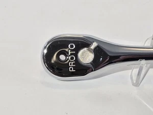NEW 🇺🇸 PROTO AEROSPACE 3/8" PREMIUM Pear Head Ratchet, 8.5 in Chrome J5249XLHS - Picture 1 of 17