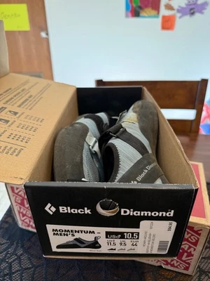 Black Diamond / Sapatos de Escalada / Masculino 10.5 Feminino 11.5 / Caixa Original - Imagem 1 de 4