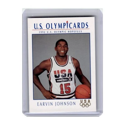 1992 Impel Magic Johnson USA #11 - Image 1 of 3
