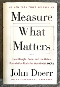 NEW, SIGNED Measure What Matters by John Doerr Hardcover - Imagen 1 de 4