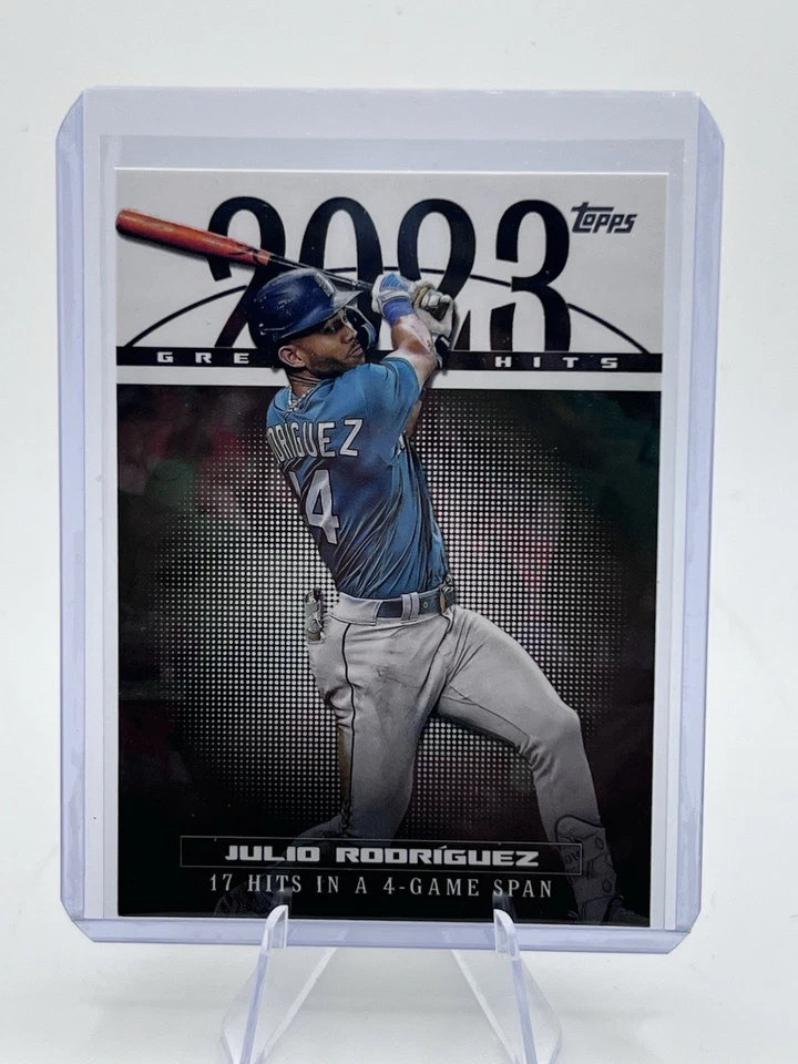 Julio Rodriguez 2023 Greatest Hits 2024 Topps #23GH-17 - Image 1 of 1