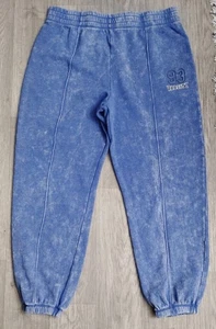 Women's No Boundaries Denim Like Sweatpants Sz XL Varsity 93 Logo - Picture 1 of 2