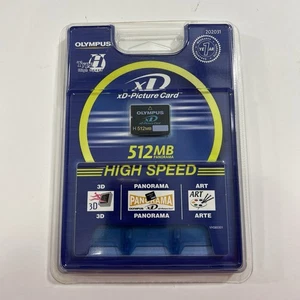 Olympus H 512MB XD Picture Card Type-H Memory Card for Olympus Fujifilm MXD512H3 - Picture 1 of 3