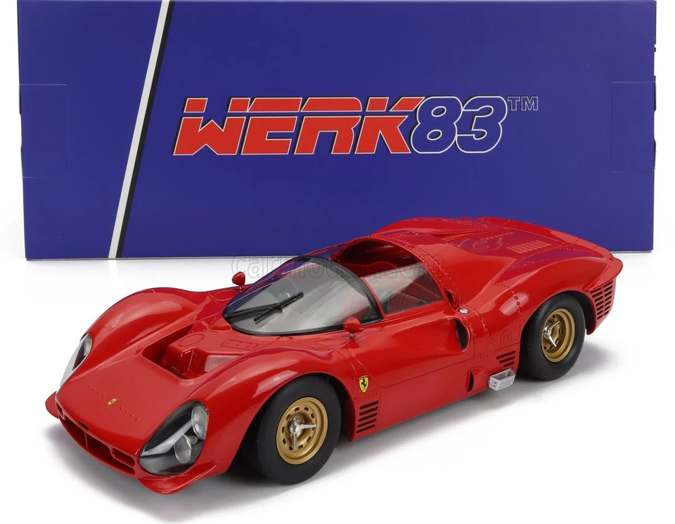 1/18 WERK83 - FERRARI - 330 P3 4.0L V12 SPIDER PLAIN BODY VERSION OPEN W18021002 - Immagine 1 di 1