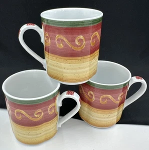 VILLEROY & BOCH Freske Switch 6 Winter Season (3) 3 1/2” Coffee Mugs Germany - Picture 1 of 22