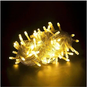 1M/100M LED Weihnachtsbeleuchtung Lichterkette X's Mas Hochzeit Party Warmweiß - Bild 1 von 4