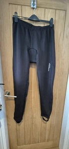 muddy fox cycling leggings with padding ladies 18 Black - Picture 1 of 5