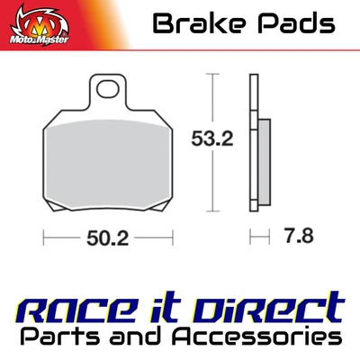Brake Pads for CAGIVA RAPTOR 650 2000-2005 Rear Sinter MotoMaster - Image 1 of 4
