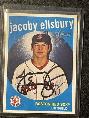 2008 Topps Heritage - Джейкоби Эллсбери No6 - Изображение 1 из 4
