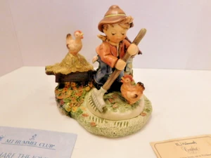 NEU #2085 LITTLE FARM HAND MILLENNIUM ERNTE SAMMLER SET GOEBEL HUMMEL MIB  - Bild 1 von 9