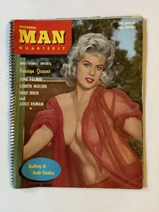 RARE 1960”MODERN MAN”QUARTERLY MENS MAGAZINE PIN-UP/GIRLRY/MODEL/EROTIC/SEXY👀 - Picture 1 of 6
