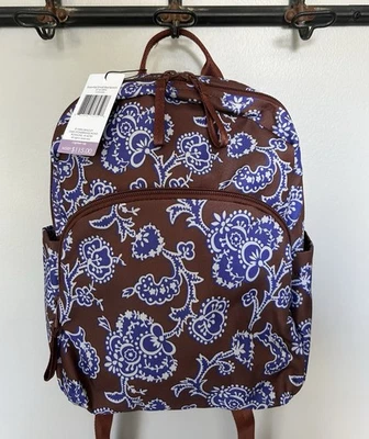 Mochila pequeña esencial para mujer Vera Bradley RP $115 Cotswolds nueva con etiquetas Foto 1 de 4