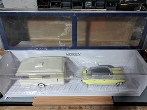 Norev Citroen DS 19 ( 1960) con Caravan 1/18 - Foto 1 di 7