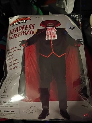 Nuevo Disfraz Clásico Horror Sin Cabeza Jinete Hombre Adulto Foto 1 de 4