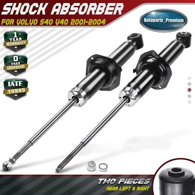 2x Rear Left & Right Shock Absorber for Volvo S40 V40 2001-2004 Sedan Wagon 1.9L - Image 1 of 4