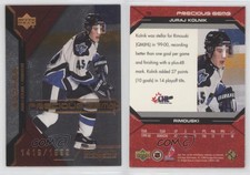 2000-01 Upper Deck Black Diamond /1999 Juraj Kolnik #72 Rookie RC