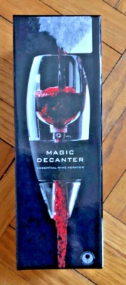 Jarra NUEVO aireador de vino añade sabor acabado sabor clase lujo en caja original Foto 1 de 4
