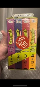 Teenage Mutant Ninja Turtles VHS box set with Bandanna Brand New Sealed Rare!! - Picture 1 of 24