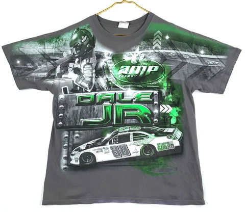 Vintage Dale Earnhardt Jr National Guard Chase T-shirt Size XL Nascar Aop Cover