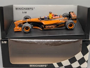 Modellini auto 1:18 Minichamps Orange Arrows A23 #20 H. H. Frentzen in confezione originale - Foto 1 di 10
