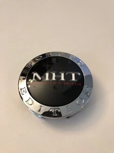 MHT Wheels Chrome Custom Wheel Center Cap Caps Part # 1001-04 - Picture 1 of 3